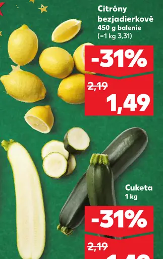 Citróny bezjadierkové