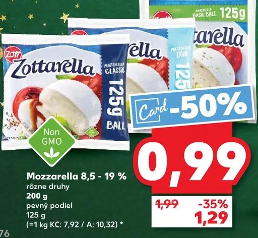 Zott Zottarella mozzarella
