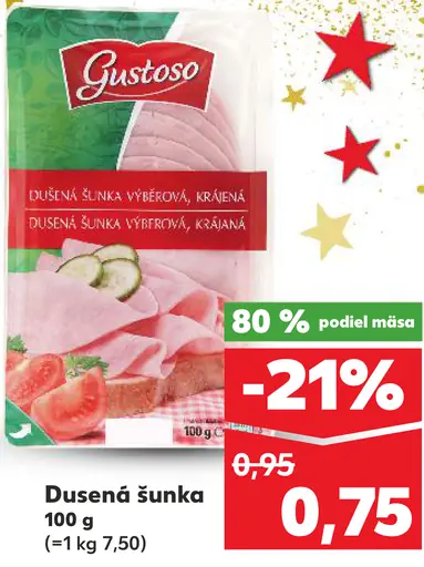 Gustoso Dušená šunka