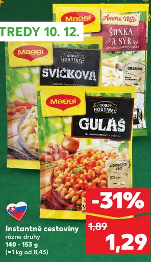 Maggi Instantné cestoviny
