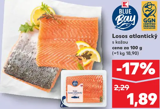Blue Bay Losos atlantický s kožou