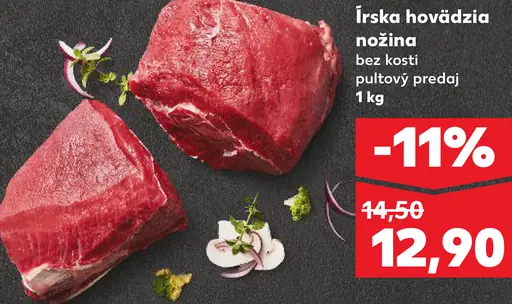 Írska hovädzia nožina bez kosti