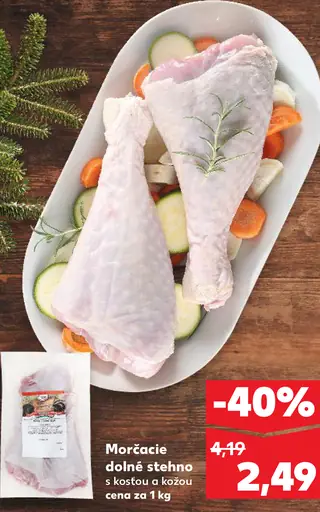 Morčacie dolné stehno