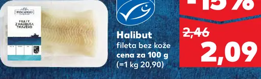 Halibut filet
