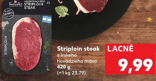 Striploin steak