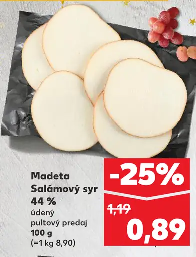 Madeta Salámový syr