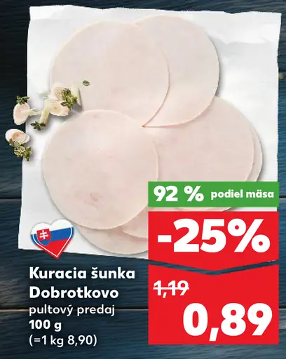 Kuracia šunka Dobrotkovo