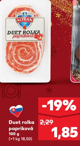 Duet rolka papriková