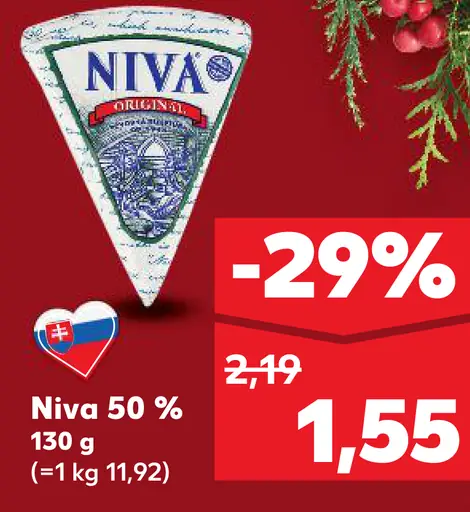Niva syr 50%