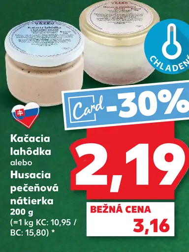 Kačacia lahôdka alebo Husacia pečeňová nátierka