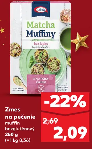 Dr.Oetker Matcha Mufiny zmes na pečenie
