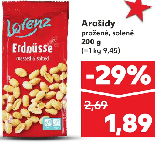 Lorenz Erdnüsse arašidy