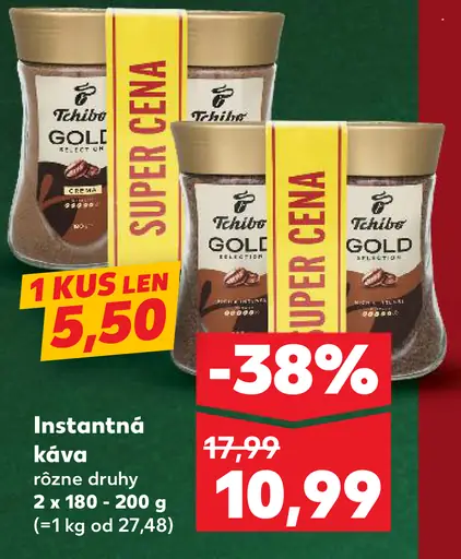 Tchibo Gold instantná káva