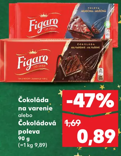 Figaro Čokoláda na varenie