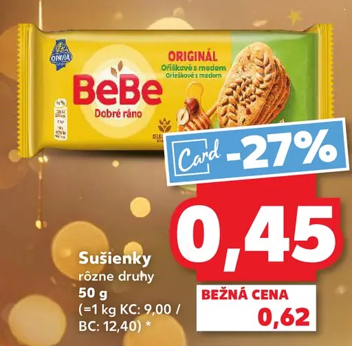 Opavia BeBe Dobré Ráno Sušienky