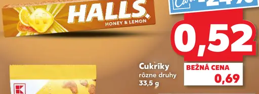 Halls cukríky