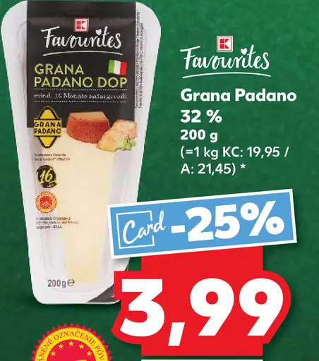 Grana Padano syr 32%