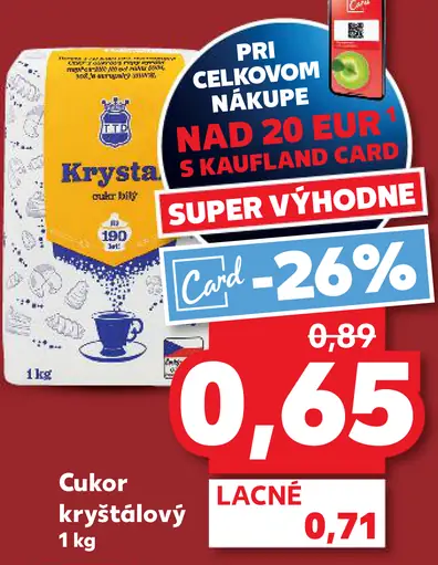 Krystal Cukor kryštálový