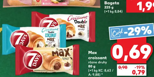 7 Days Max croissant