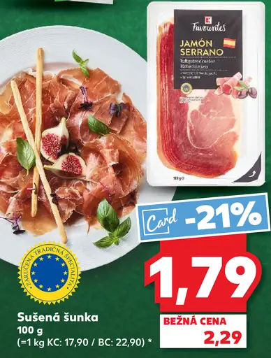 Favorites Sušená šunka