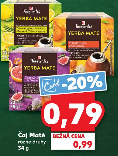 Favourites Čaj maté
