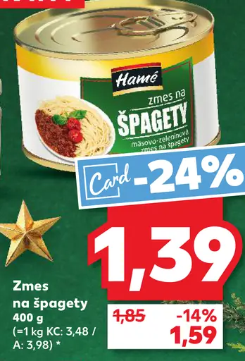 Hamé Zmes na špagety