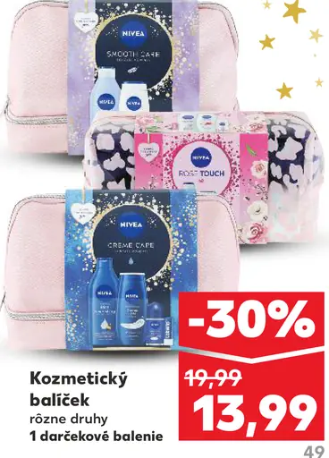 Kozmetický balíček rôzne druhy 1 darčekové balenie