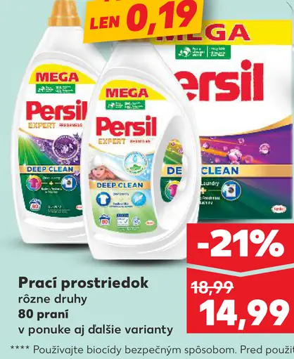 Persil prací prostriedok