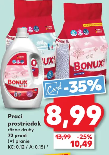 Bonux Prací prostriedok