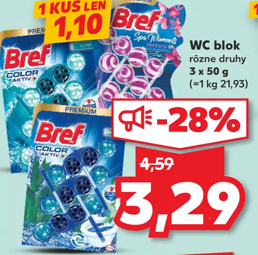Bref WC blok