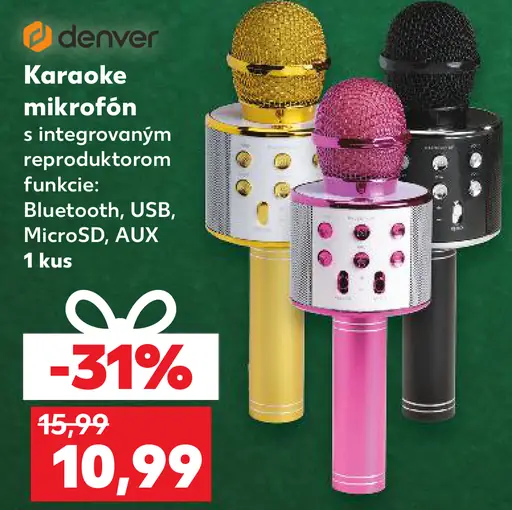 Denver karaoke mikrofón