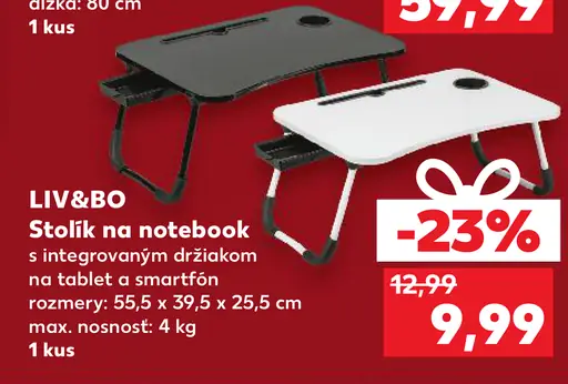 LIV&BO stolík na notebook