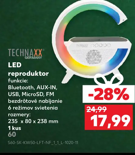 Technaxx LED reproduktor
