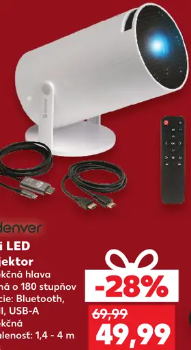 Denver Mini LED projektor