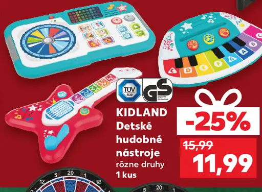 Kidland Detské hudobné nástroje
