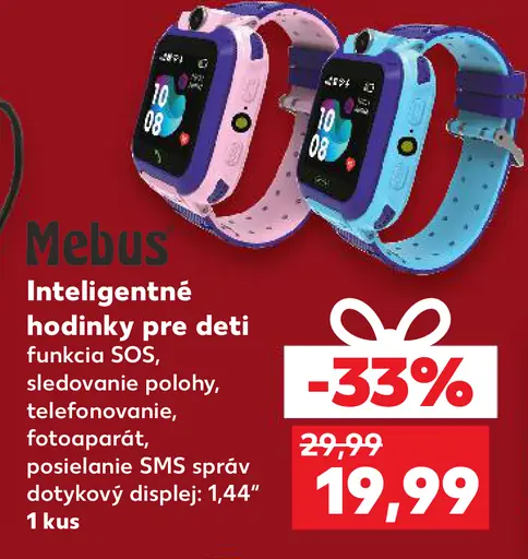 Mebus Inteligentné hodinky pre deti
