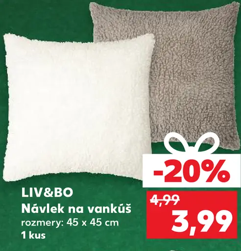 LIV&BO Obliečka na vankúš