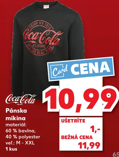 Coca Cola Pánska mikina