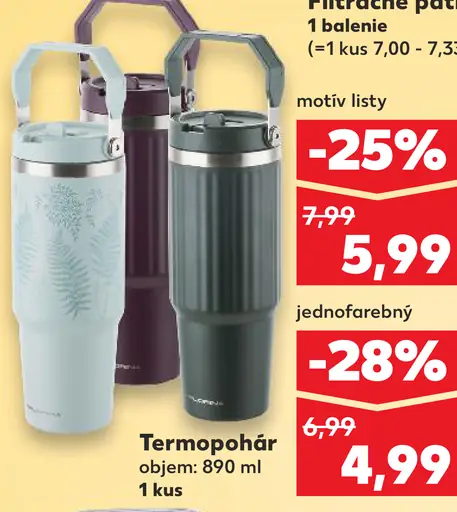 Termopohár jednofarebný