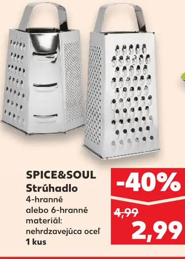 SPICE&SOUL Strúhadlo