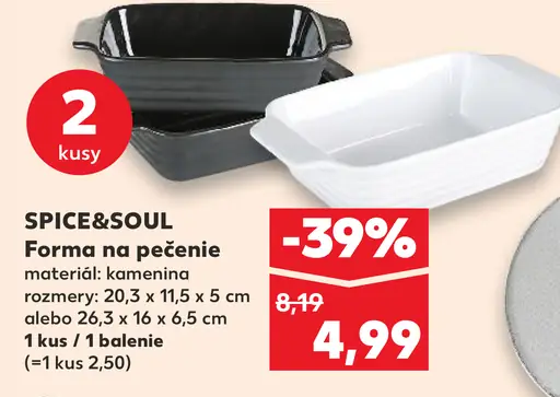 Spice&Soul Forma na pečenie