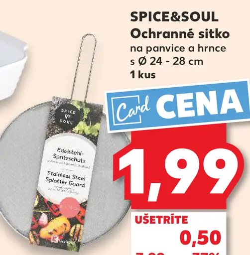 Spice&Soul Ochranné sitko