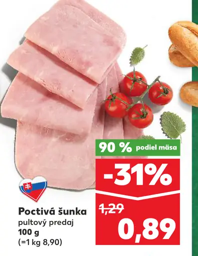 Poctivá šunka