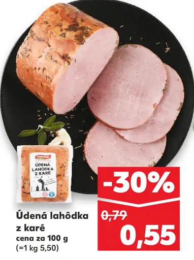 Údená lahôdka z karé