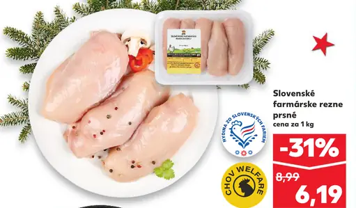 Slovenské farmárske rezne prsné