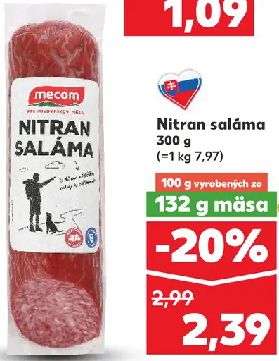 Mecom Nitran saláma