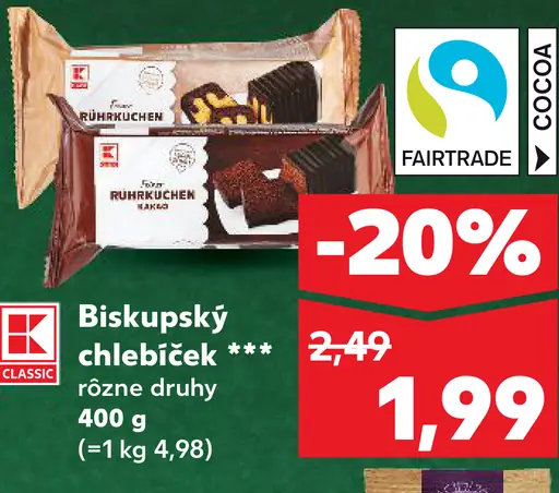 Classic Biskupský chlebíček