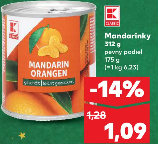 K-Classic Mandarínky