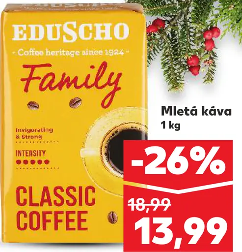 Eduscho Family mletá káva