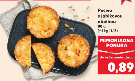 Donut škoricový s jablkovou náplňou